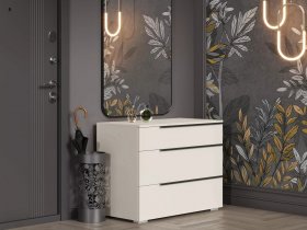 Комод с 3 ящиками Айри КМ-001 (кашемир) в Колывани - kolyvan.mebel-nsk.ru | фото