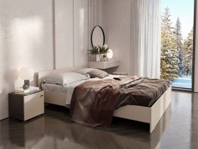 Кровать двухспальная 1,6м Гиза в Колывани - kolyvan.mebel-nsk.ru | фото