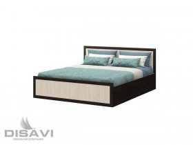 Кровать двуспальная 1,4м Модерн в Колывани - kolyvan.mebel-nsk.ru | фото