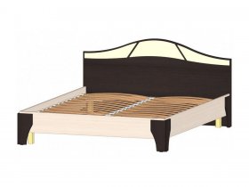 Кровать двуспальная 1,6 м Верона (Линаура) в Колывани - kolyvan.mebel-nsk.ru | фото