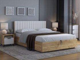 Кровать двуспальная 1,6м Юлия в Колывани - kolyvan.mebel-nsk.ru | фото