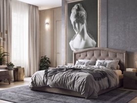 Кровать двуспальная 1,8м Верона-2 в Колывани - kolyvan.mebel-nsk.ru | фото