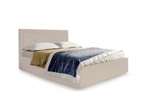 Кровать мягкая 1,6 Сиеста стандарт, вар.2 в Колывани - kolyvan.mebel-nsk.ru | фото