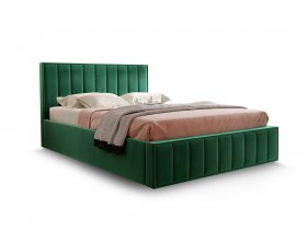 Кровать мягкая 1,6 Вена стандарт, вар.1 в Колывани - kolyvan.mebel-nsk.ru | фото