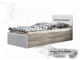 Кровать односпальная Наоми КР-12 в Колывани - kolyvan.mebel-nsk.ru | фото