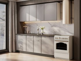 Кухонный гарнитур «Адель» 2,0м (нео) в Колывани - kolyvan.mebel-nsk.ru | фото