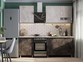 Кухонный гарнитур Розалия 1,7м (со столешницей) в Колывани - kolyvan.mebel-nsk.ru | фото