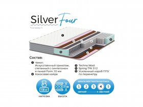 Матрас Silver Four в Колывани - kolyvan.mebel-nsk.ru | фото