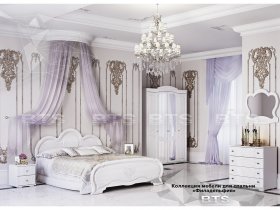 Модульная спальня «Филадельфия» в Колывани - kolyvan.mebel-nsk.ru | фото