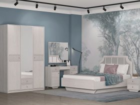 Модульная спальня Лоренцо в Колывани - kolyvan.mebel-nsk.ru | фото