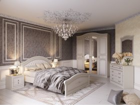 Модульная спальня Николь (Мебельград) в Колывани - kolyvan.mebel-nsk.ru | фото