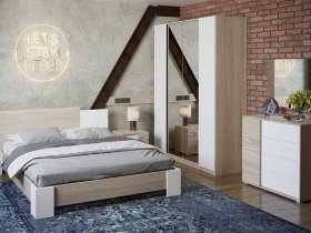 Модульная спальня «Валери» в Колывани - kolyvan.mebel-nsk.ru | фото