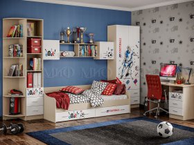 Модульная спальня Вега NEW Boy в Колывани - kolyvan.mebel-nsk.ru | фото