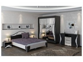 Модульная спальня Верона (Линаура) в Колывани - kolyvan.mebel-nsk.ru | фото