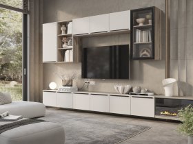 Модульная стенка Урбан в Колывани - kolyvan.mebel-nsk.ru | фото