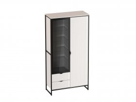 Шкаф 2 дв 2 ящ Нора (персидский жемчуг) (гостиная) в Колывани - kolyvan.mebel-nsk.ru | фото