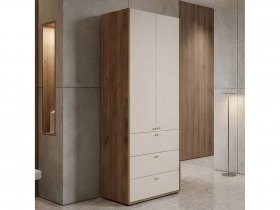 Шкаф двухстворчатый c ящиками Орма в Колывани - kolyvan.mebel-nsk.ru | фото