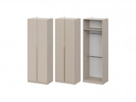 Шкаф ШК-75 Эккервуд (меланж) в Колывани - kolyvan.mebel-nsk.ru | фото
