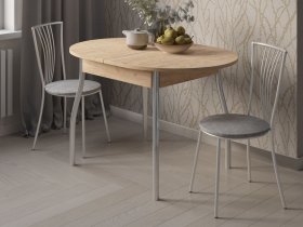 Стол обеденный Орфей-5 Ст030.3 (дуб крафт золотой) в Колывани - kolyvan.mebel-nsk.ru | фото