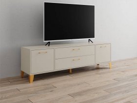 Тумба под ТВ Парус-13 (кашемир) в Колывани - kolyvan.mebel-nsk.ru | фото